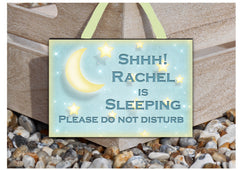Do not disturb busy sleeping sign at www.honeymellow.com