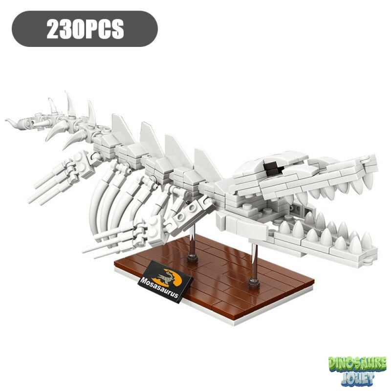 Fossile Lego Dinosaure mosasaure