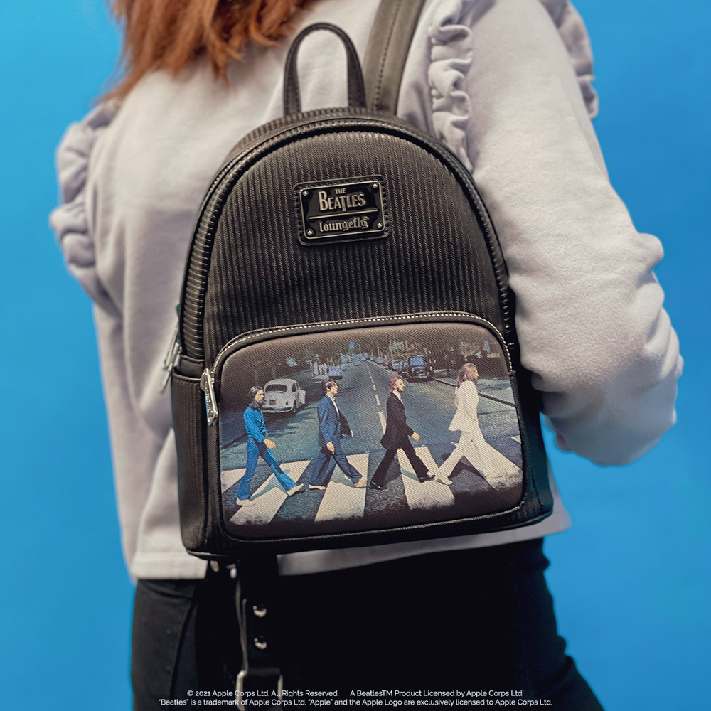 The Beatles Abbey Road Mini Backpack Lifestyle View-zoom