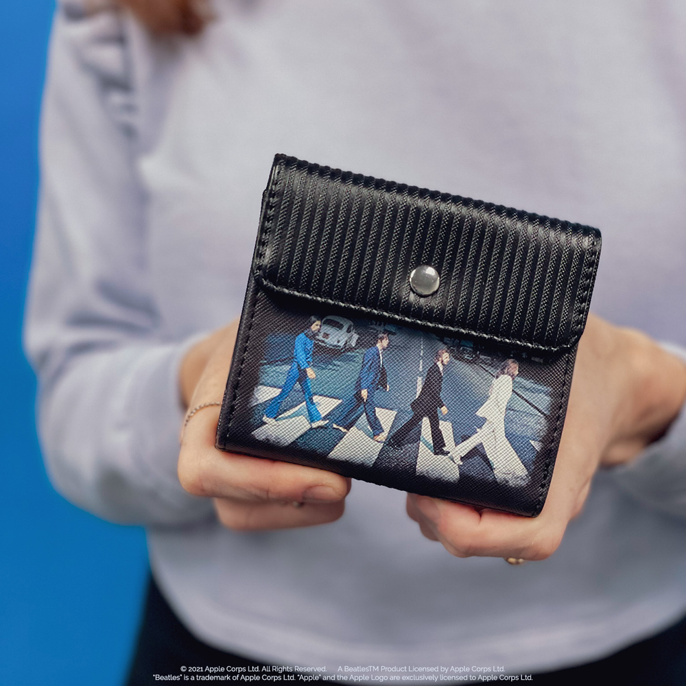 The Beatles Abbey Road Bi-Fold Wallet Lifestyle View-zoom