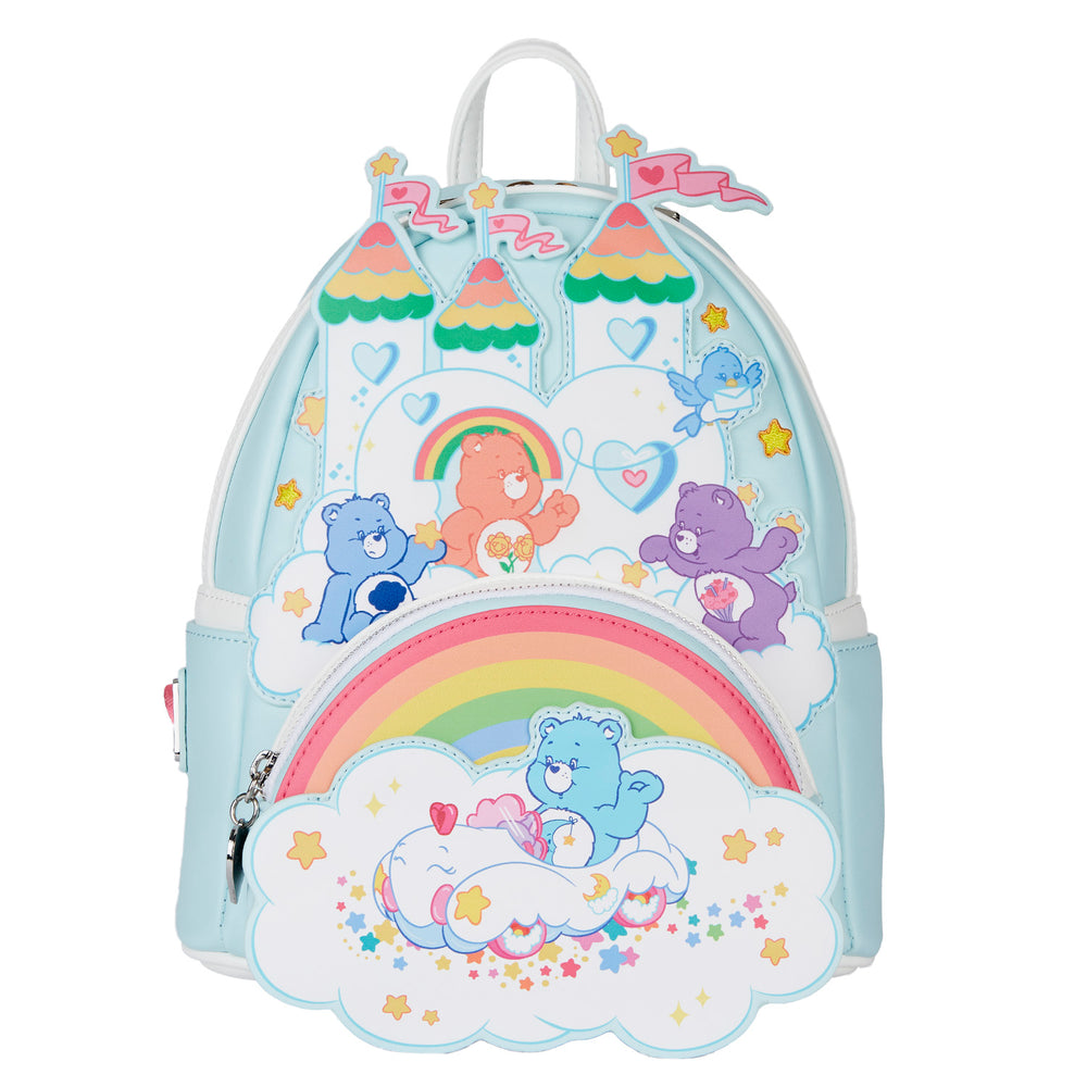 Care Bears 40th Anniversary Mini Backpack Front View-zoom