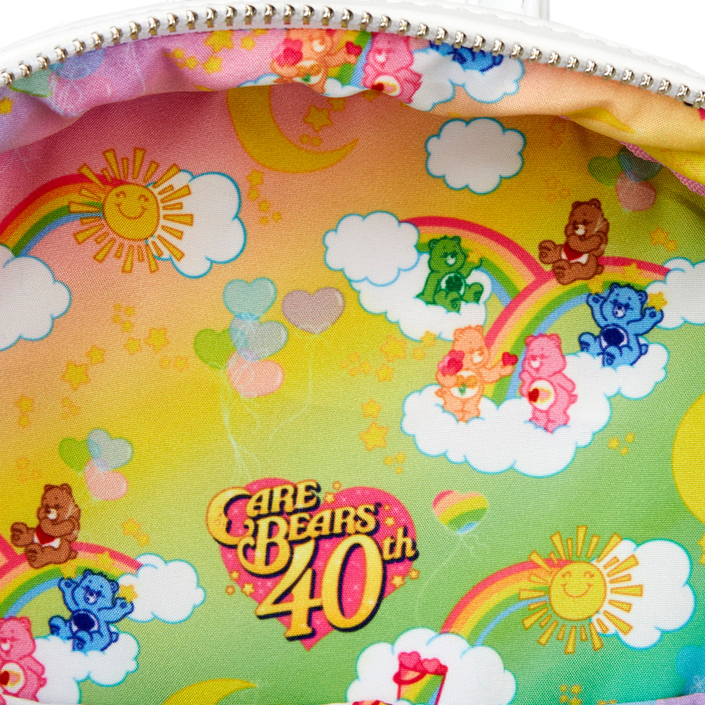 Care Bears 40th Anniversary Mini Backpack Inside Lining View-zoom