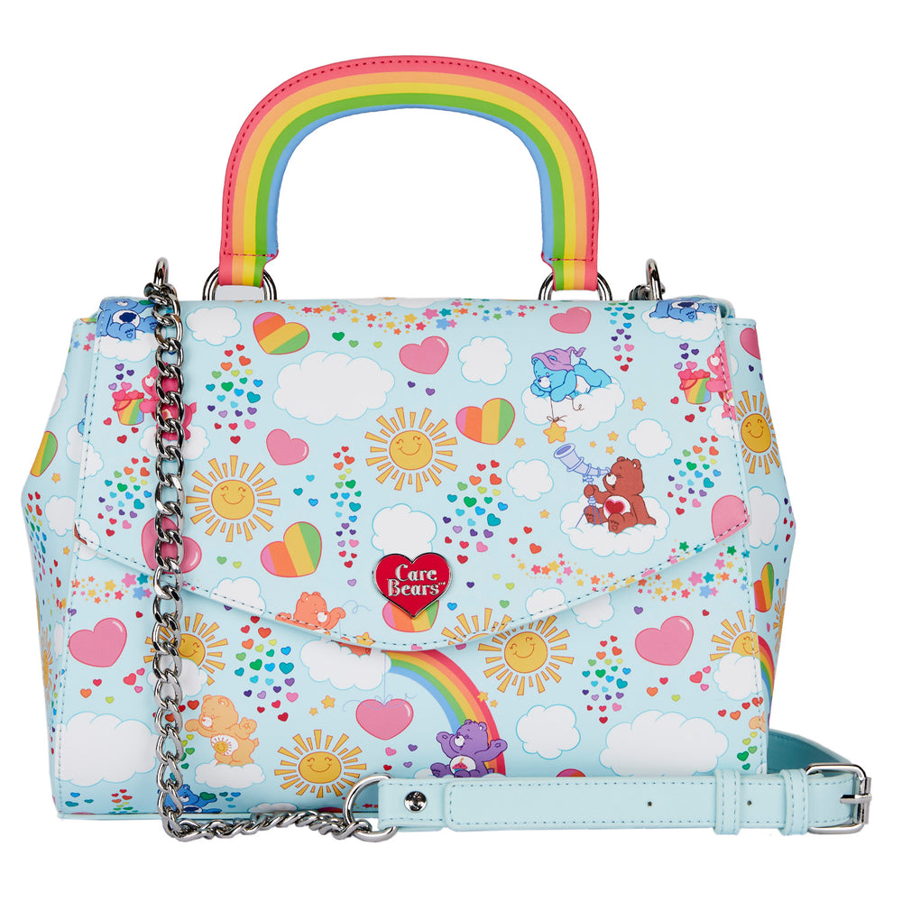 Care Bears 40th Anniversary Crossbody Front Back View-zoom