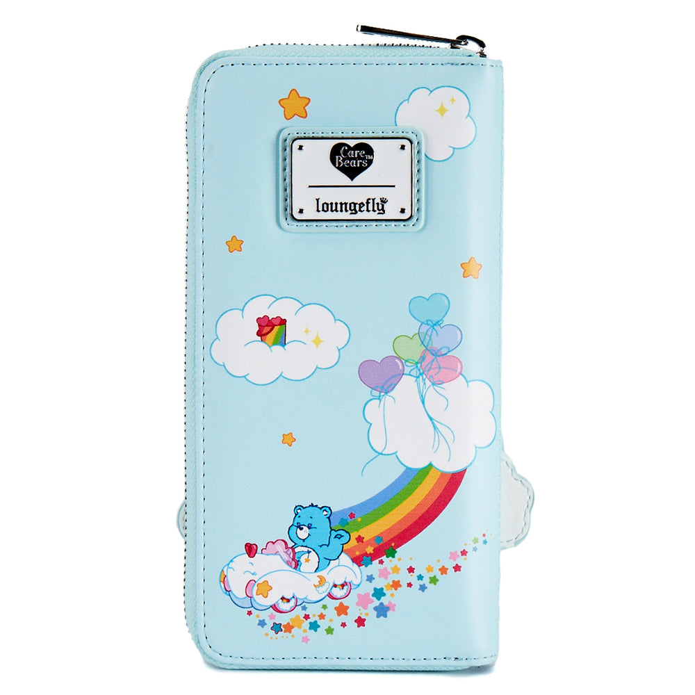 Care Bears 40th Anniversary Zip Around Wallet Back View-zoom