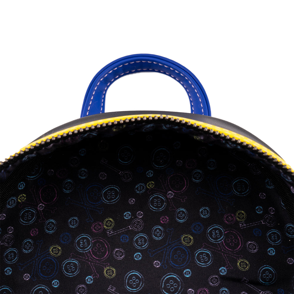 Coraline Raincoat Cosplay Mini Backpack Inside Lining View-zoom
