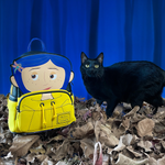 Coraline Raincoat Cosplay Mini Backpack Lifestyle View