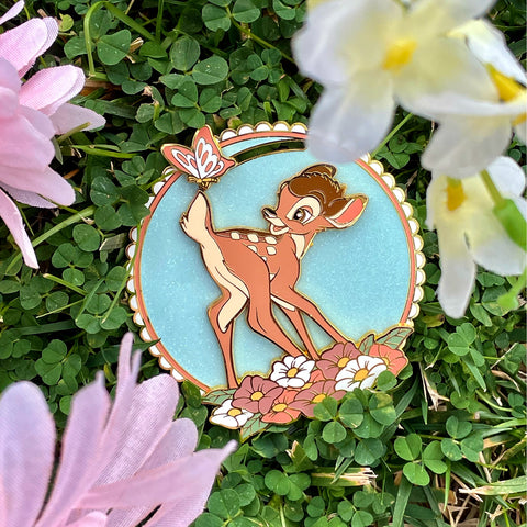 Bambi Springtime Sliding Pin Lifestyle View