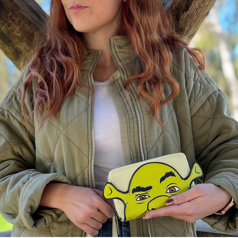 Exclusive - Shrek Cosplay Zip Around Wallet Lifestyle View-zoom