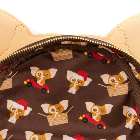 Gremlins Gizmo Holiday Keyboard Cosplay Mini Backpack Inside Lining View