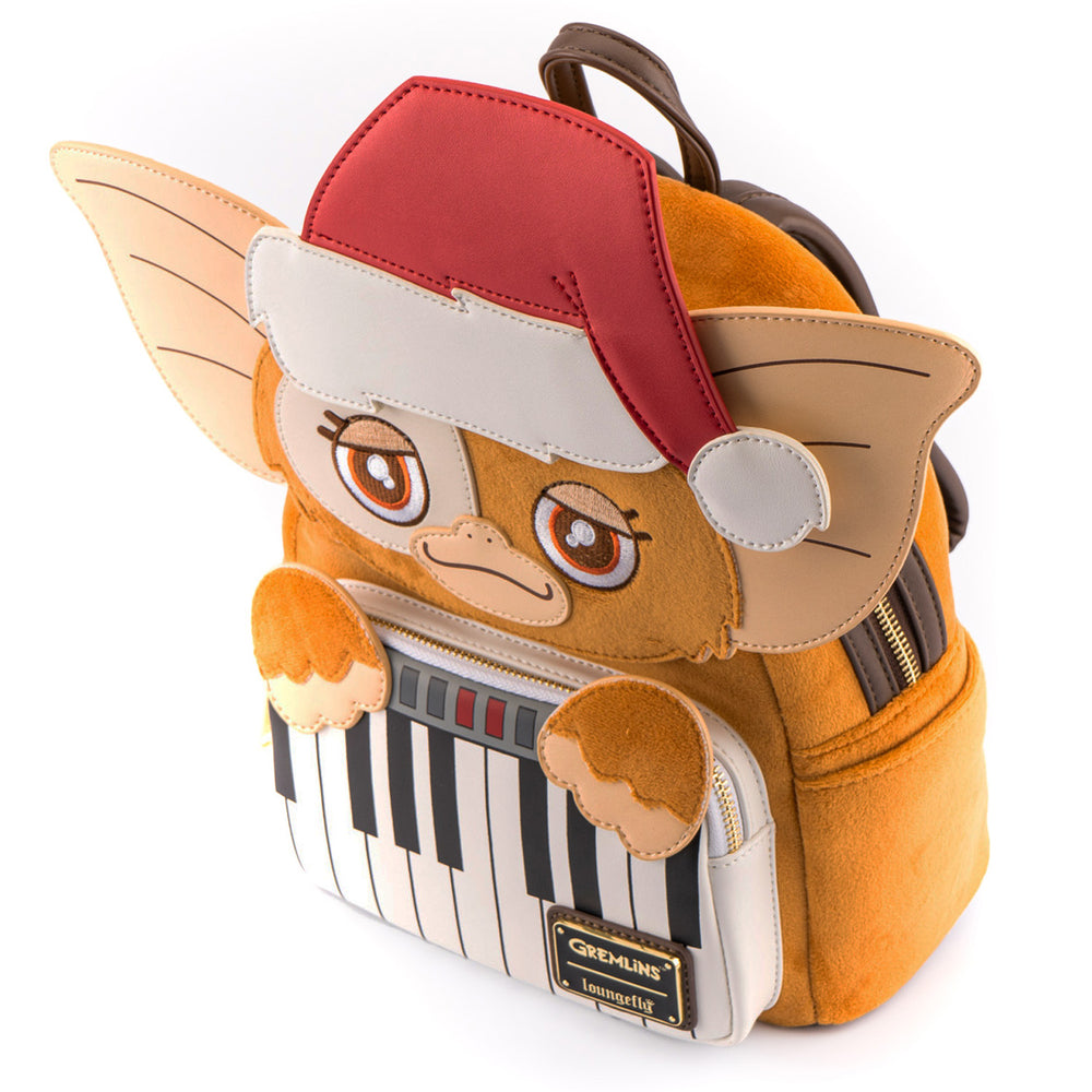 Gremlins Gizmo Holiday Keyboard Cosplay Mini Backpack Top Side View-zoom