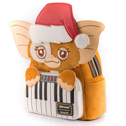 Gremlins Gizmo Holiday Keyboard Cosplay Mini Backpack Side View