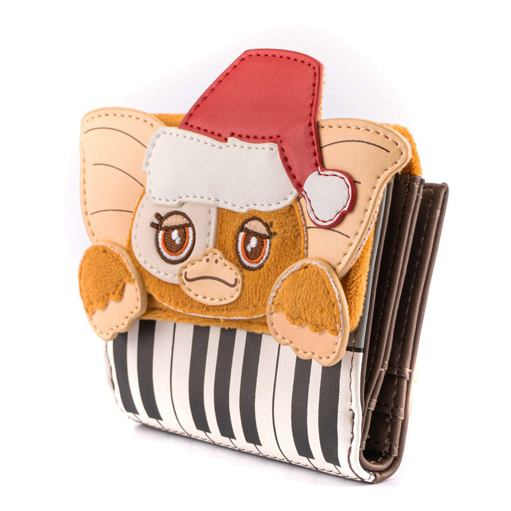 Gremlins Gizmo Holiday Keyboard Cosplay Flap Wallet Side View-zoom