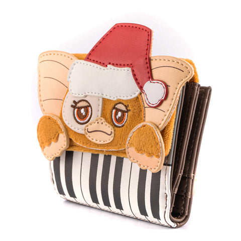 Gremlins Gizmo Holiday Keyboard Cosplay Flap Wallet Side View