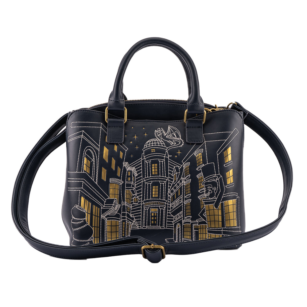 Harry Potter Diagon Alley Crossbody Bag Front View-zoom