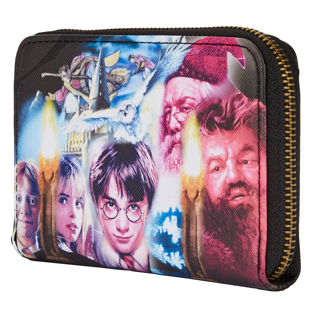 Harry Potter and the Sorcerer’s Stone Zip Around Wallet Side View-zoom