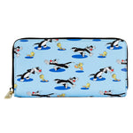 Tweety and Sylvester 80th Anniversary Zip Around Wallet Front View