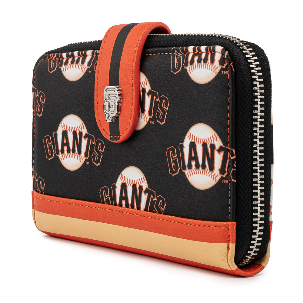 MLB San Francisco Giants Logo Zip Around Wallet-zoom