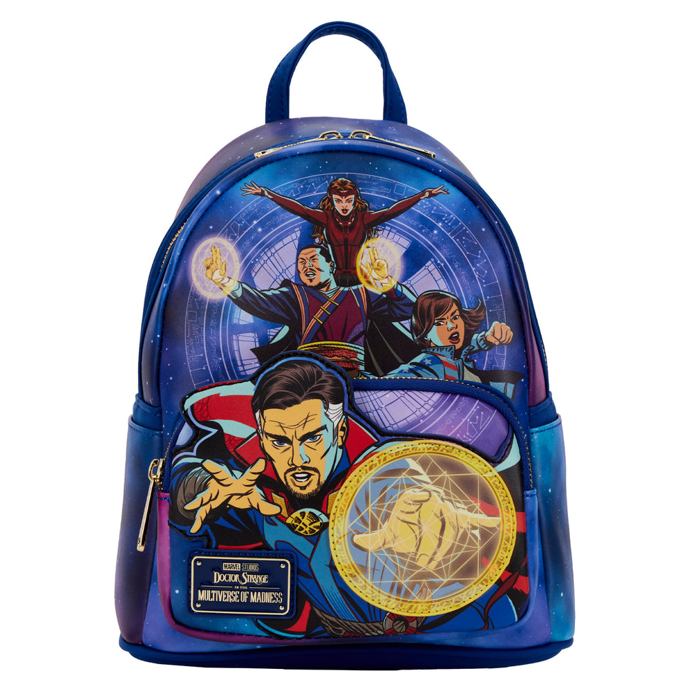 Doctor Strange Multiverse Glow in the Dark Mini Backpack Front View-zoom