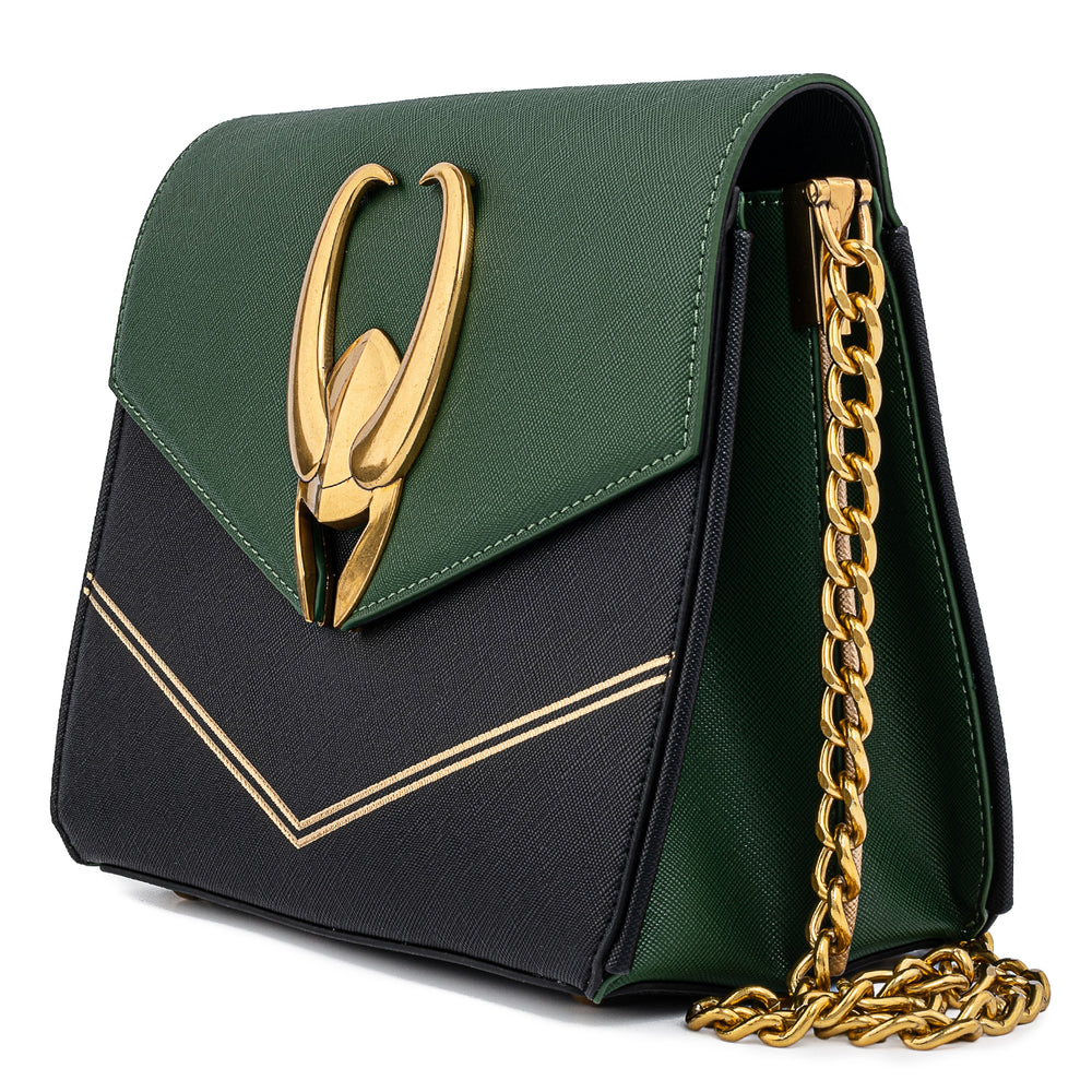 Marvel Loki Crossbody Bag Side View-zoom