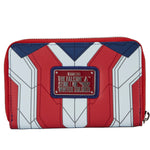 Falcon Captain America Cosplay Zip Around Wallet Back View