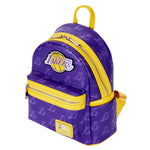 NBA Los Angeles Lakers Logo Mini Backpack Top Side View