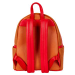 NBA Chicago Bulls Basketball Logo Mini Backpack Back View