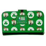 NBA Boston Celtics Logo Zip Around Wallet Back View