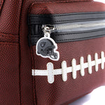 NFL Las Vegas Raiders Pigskin Logo Mini Backpack