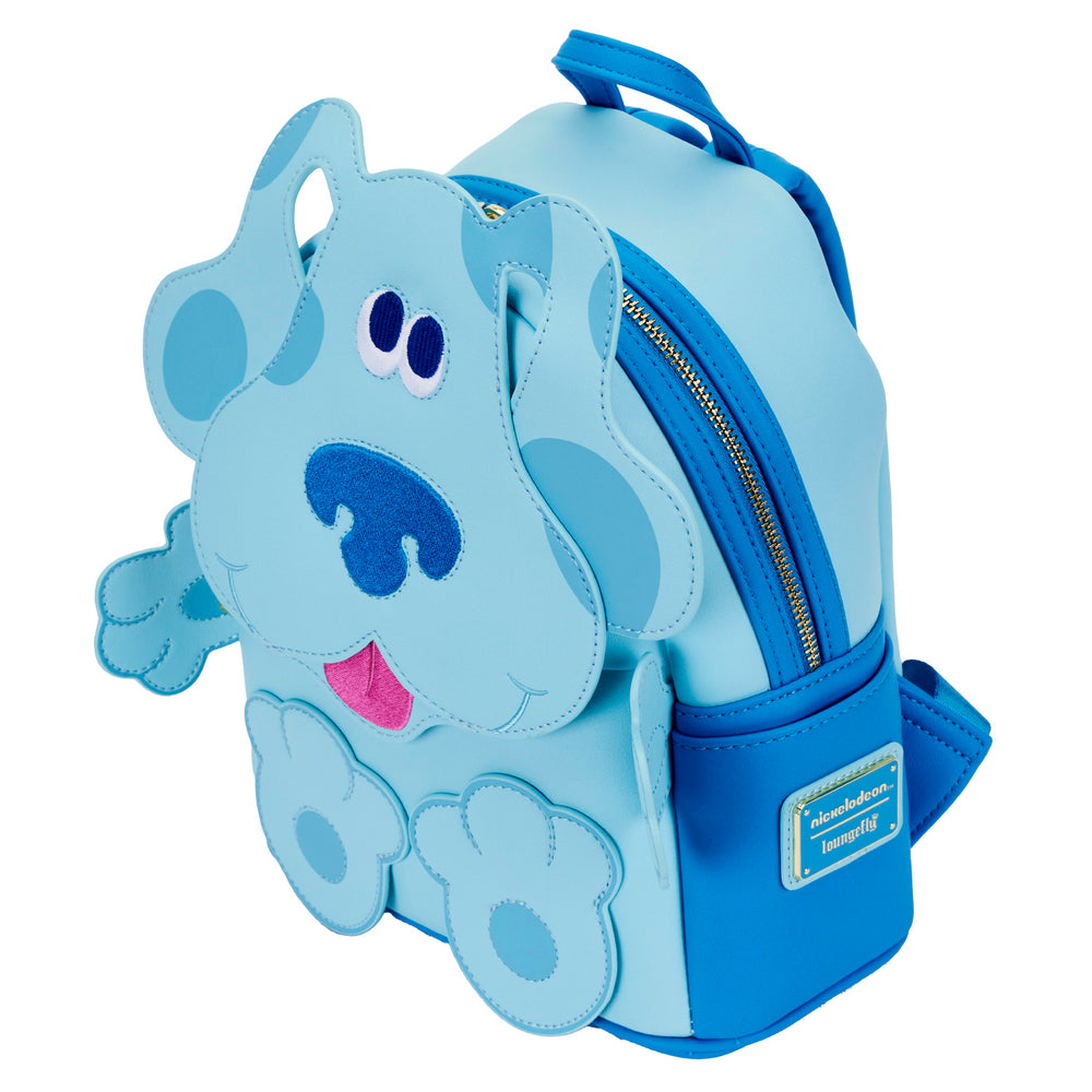 Blues Clues Blue Cosplay Mini Backpack Top Side View-zoom