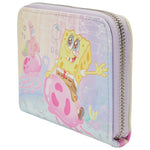 SpongBob SquarePants Jelly Fishing Zip Around Wallet Side View