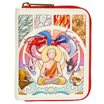 Avatar Aang Zip Around Wallet Front View