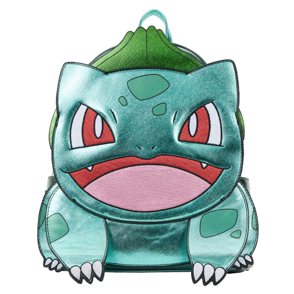 Pokémon Bulbasaur Cosplay Mini Backpack Front View-zoom