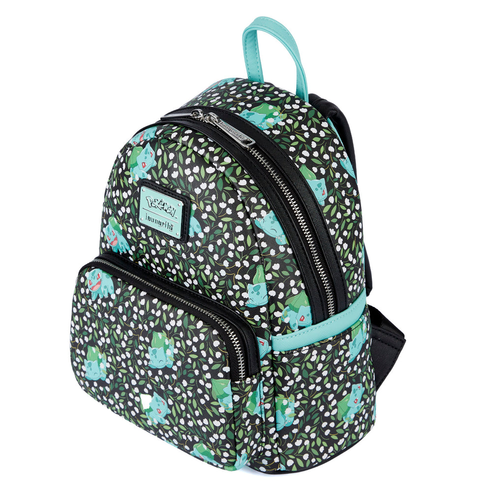 Pokémon Bulbasaur Mini Backpack Top Side View-zoom