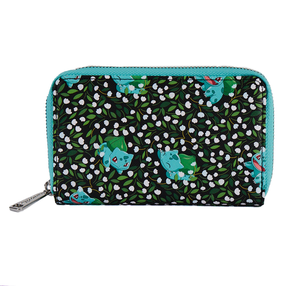 Pokémon Bulbasaur Zip Around Wallet Front View-zoom