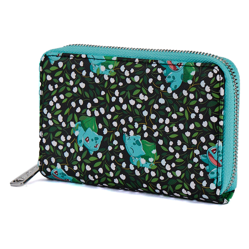 Pokémon Bulbasaur Zip Around Wallet Side View-zoom