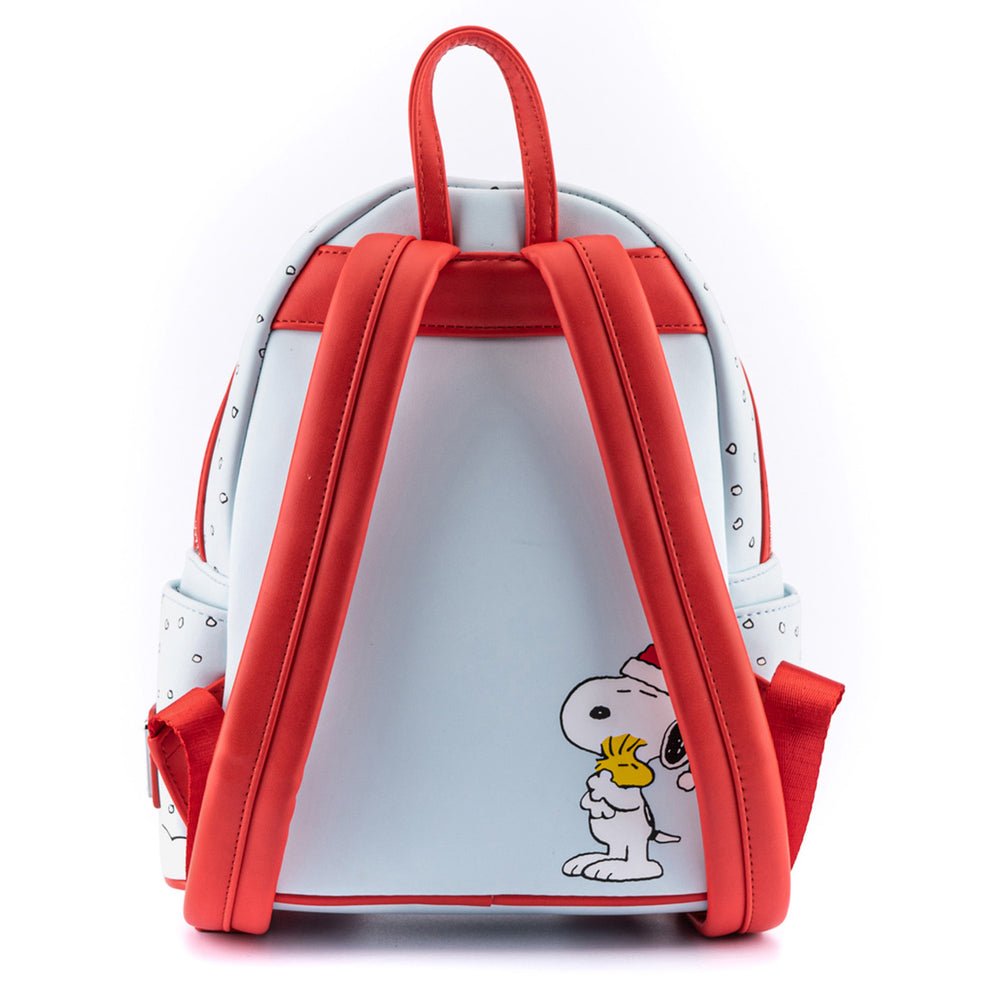 Peanuts Snoopy and Woodstock Mini Backpack Back View-zoom