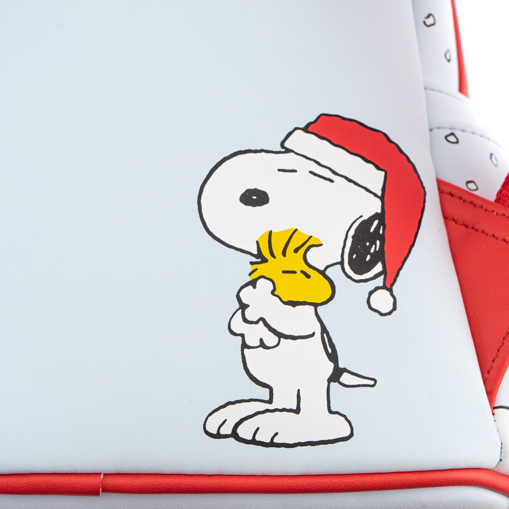 Peanuts Snoopy and Woodstock Mini Backpack Closeup Artwork View-zoom