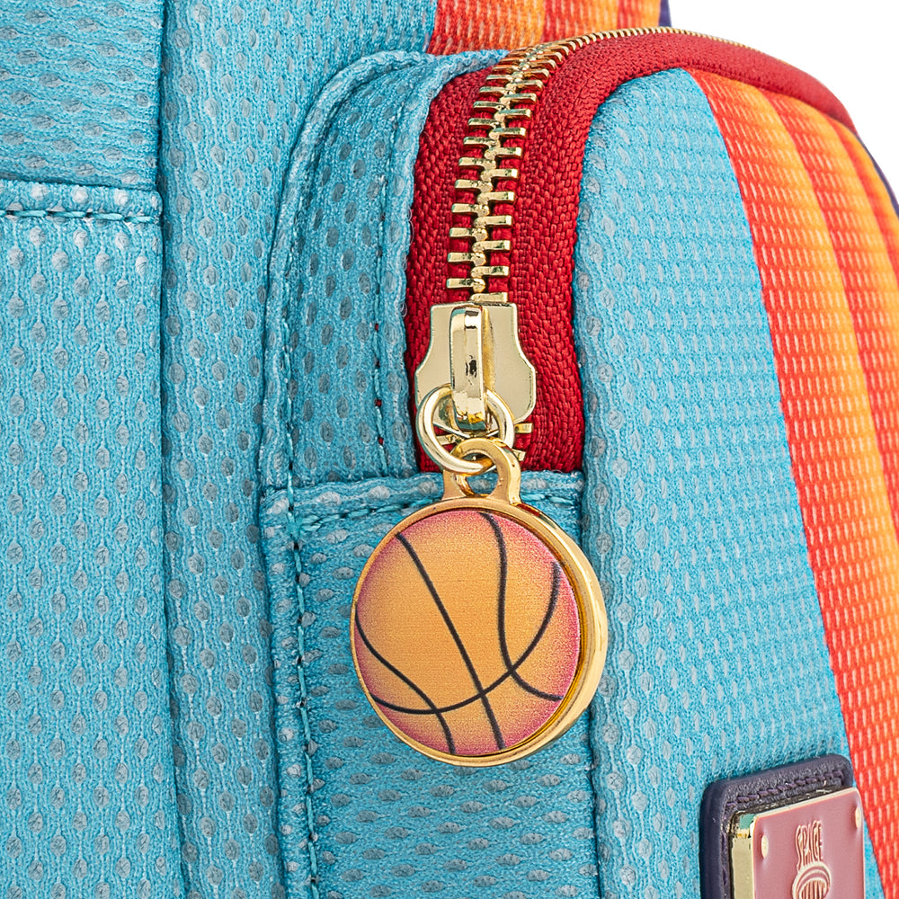 Looney Tunes Space Jam A New Legacy Tune Squad Mini Backpack Closeup Zipper Charm View-zoom