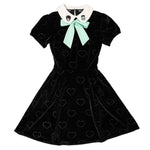 Universal Monsters Bride of Frankenstein Stitch Shoppe "Alicia" Dress Front Flat View