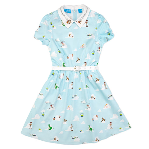 Pixar Stitch Shoppe Toy Story Friends "Gemma" Collared Dress