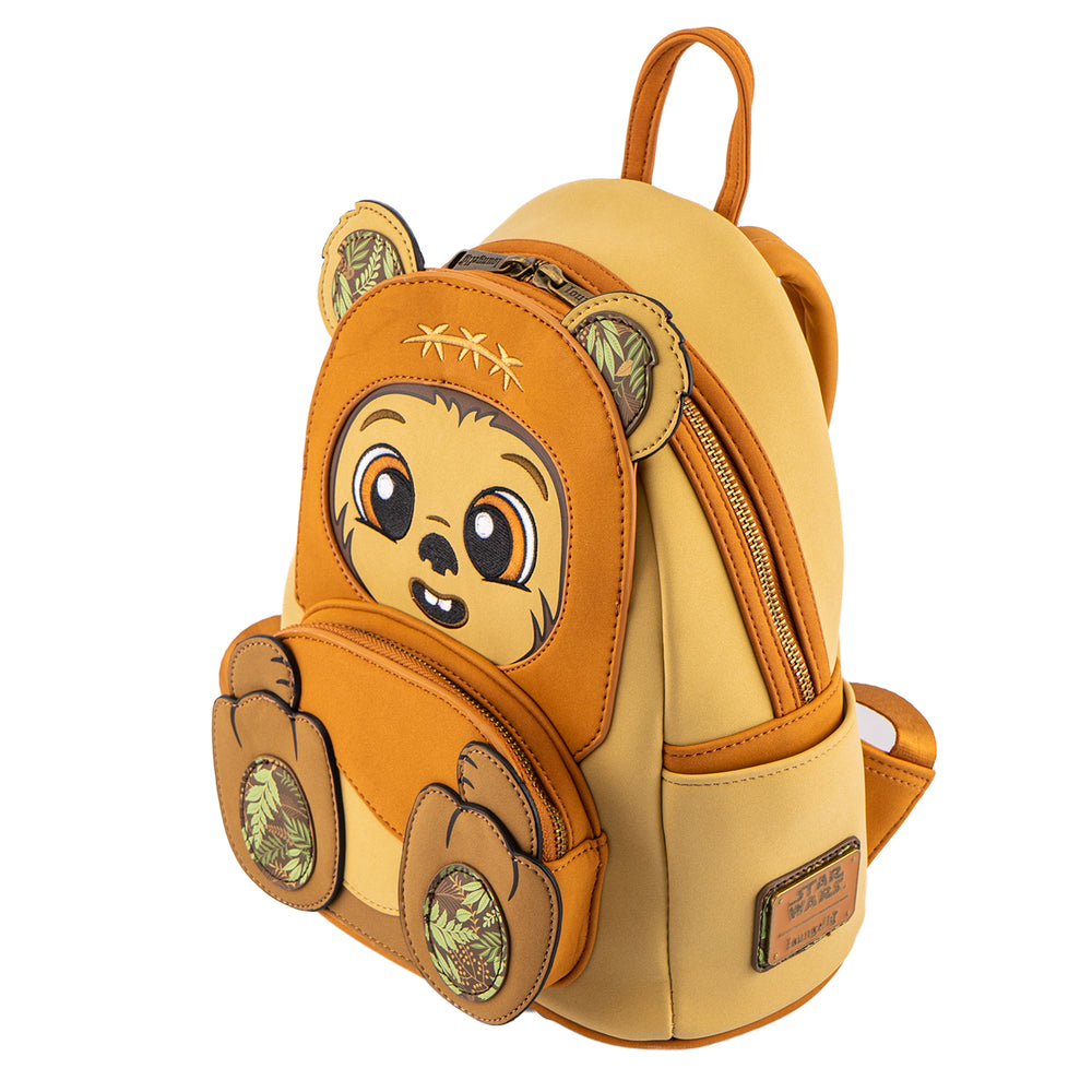 Star Wars Wicket W. Warrick Cosplay Mini Backpack Top Side View-zoom