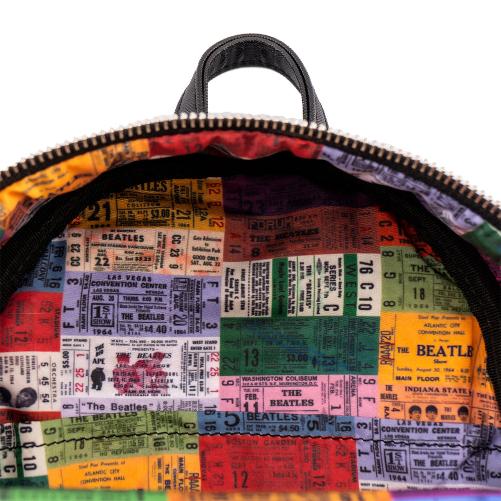 The Beatles Abbey Road Mini Backpack Inside Lining View-zoom