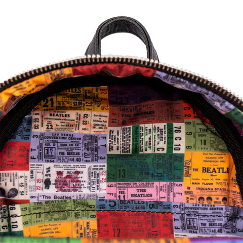 The Beatles Abbey Road Mini Backpack Inside Lining View