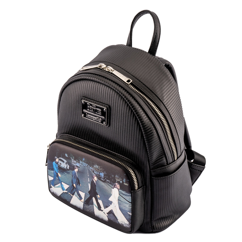 The Beatles Abbey Road Mini Backpack Top Side View-zoom