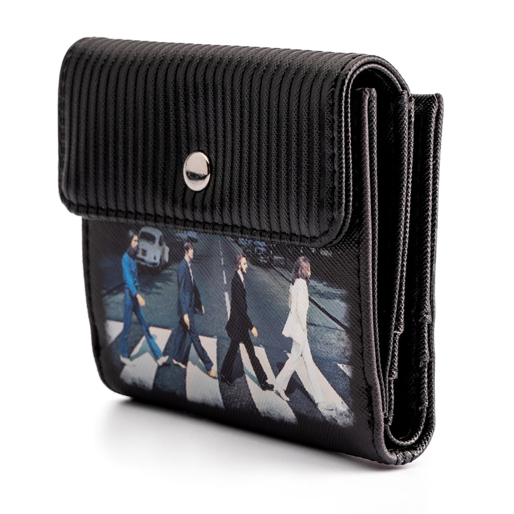 The Beatles Abbey Road Zip Around Wallet Side View-zoom