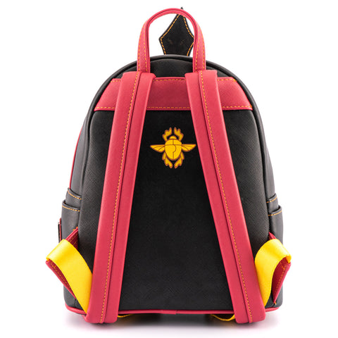 Disney Aladdin Jafar Villains Scene Mini Backpack Back View