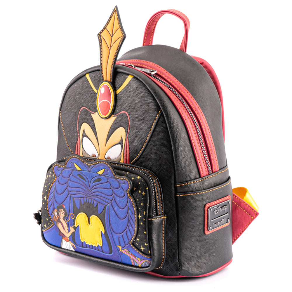 Disney Aladdin Jafar Villains Scene Mini Backpack Side View-zoom