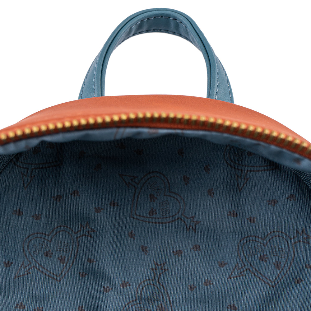 Lady and the Tramp Cosplay Mini Backpack Inside Lining View-zoom