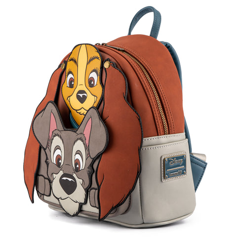 Lady and the Tramp Cosplay Mini Backpack Side View