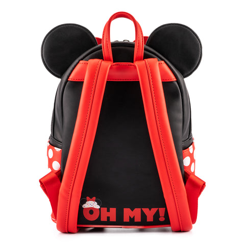 Disney Minnie Mouse Sprinkle Cupcake Cosplay Mini Backpack Back View